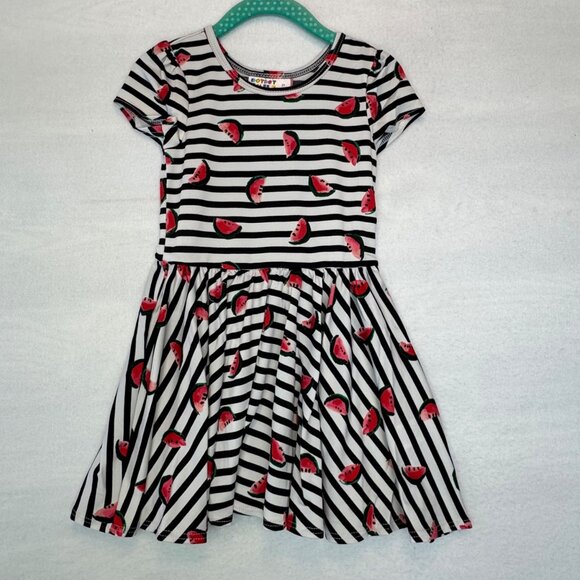 Dot Dot Smile Other - Dotdotsmile Dress Size 2T Black and White With Watermelon Print New with Tags